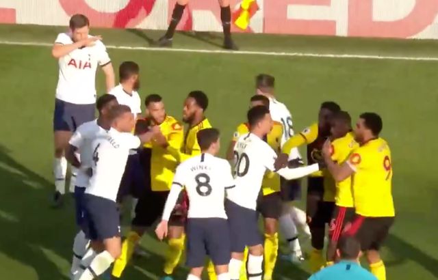 Tottenham Watford Doucoure Vertonghen Winks