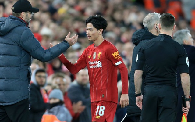 klopp-minamino-liverpool-everton