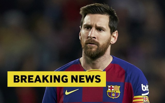 breaking news messi barcelona