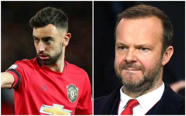 bruno fernandes ed woodward man utd