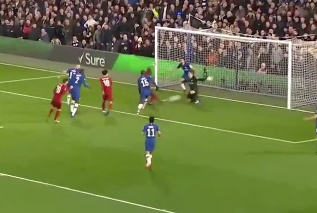 Kepa-triple-save-Chelsea-Liverpool