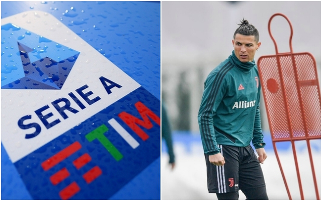 Ronaldo-and-Serie-A-Logo