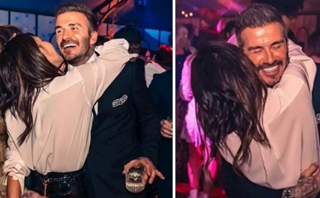 beckhams-at-party