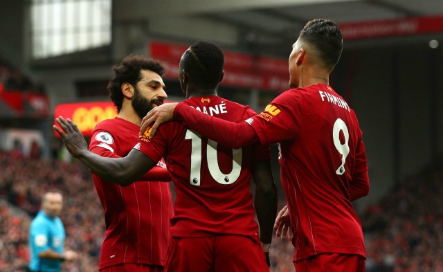 salah-mane-firmino-liverpool-bournemouth