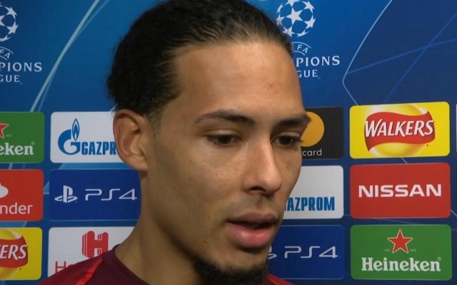 virgil van dijk champions league