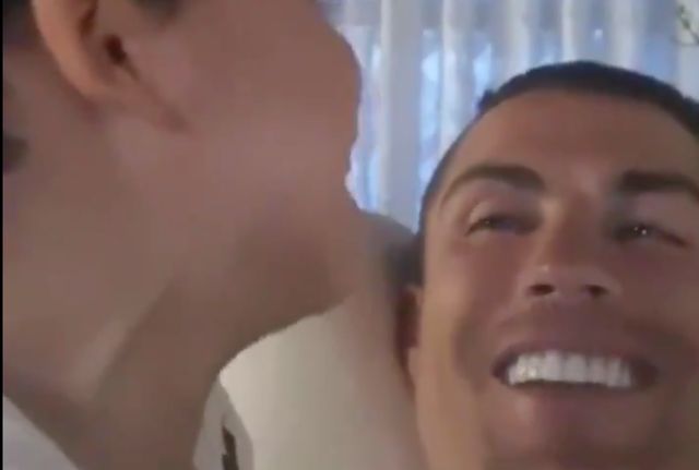 Cristiano Ronaldo son celebration