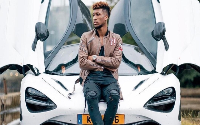 Kingsley-Coman-car