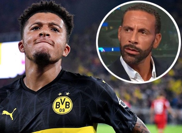 Rio Ferdinand on Jadon Sancho
