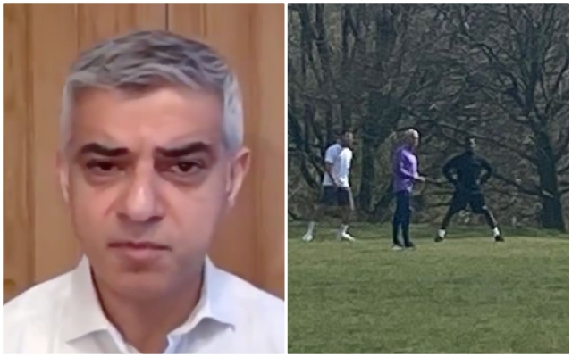 Sadiq Khan Mourinho Spurs training lockdown