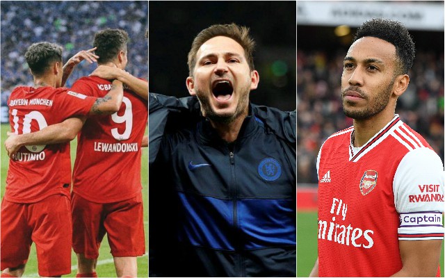 coutinho lewandowski lampard aubameyang chelsea