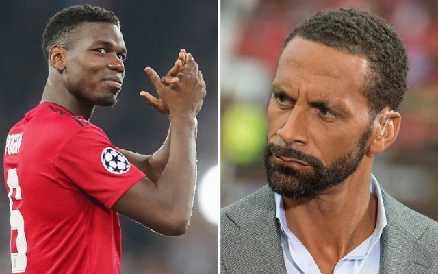 paul pogba rio ferdinand man utd