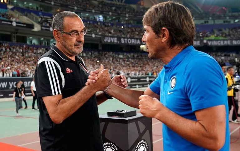 Conte Sarri Inter Juventus