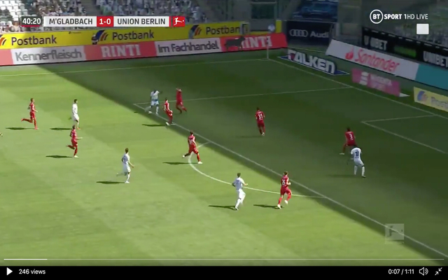 Video - Thuram scores against Union Berlin