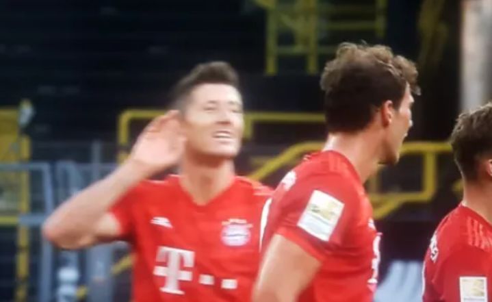 lewandowski trolling