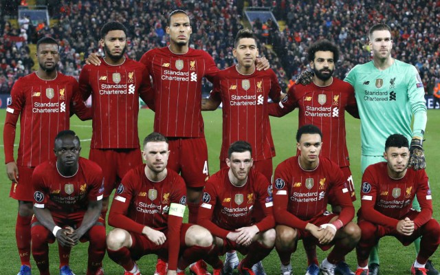 liverpool 2019-20 line up