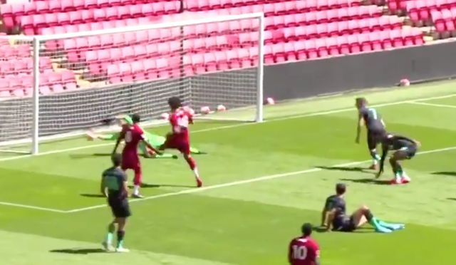 Adrian save Liverpool training