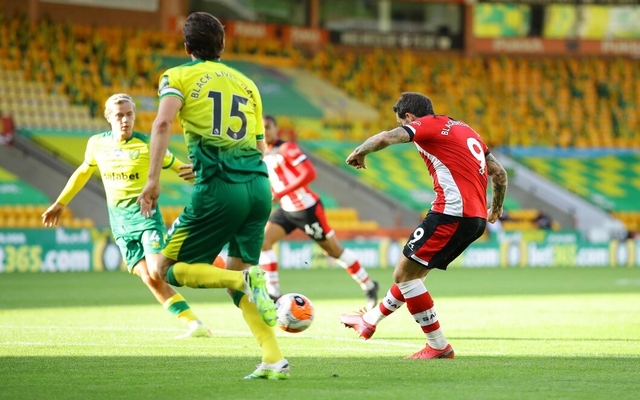 Ings scores for Southampton vs Norwich