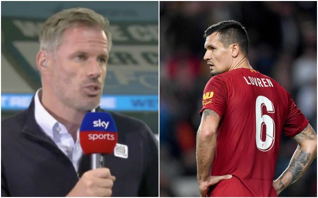 Lovren and Jamie Carragher