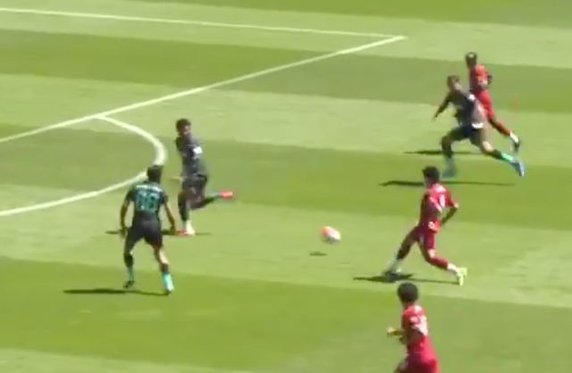 Mane goal Liverpool training