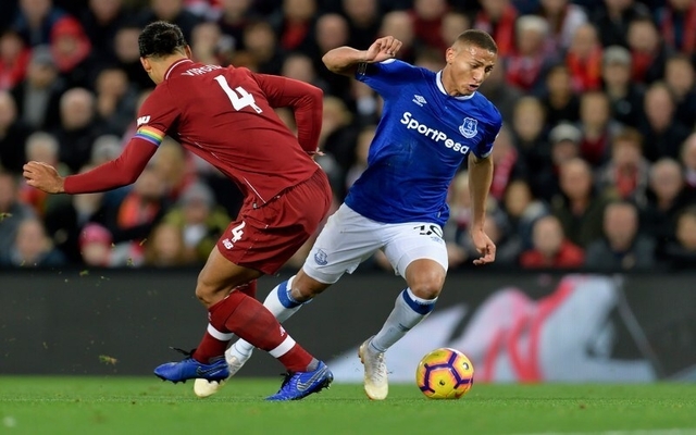 Richarlison and Van Dijk