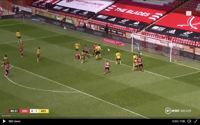 Video - McGoldrick goal vs Arsenal