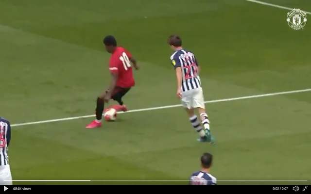 Video - Rashford skill in friendly vs West Brom