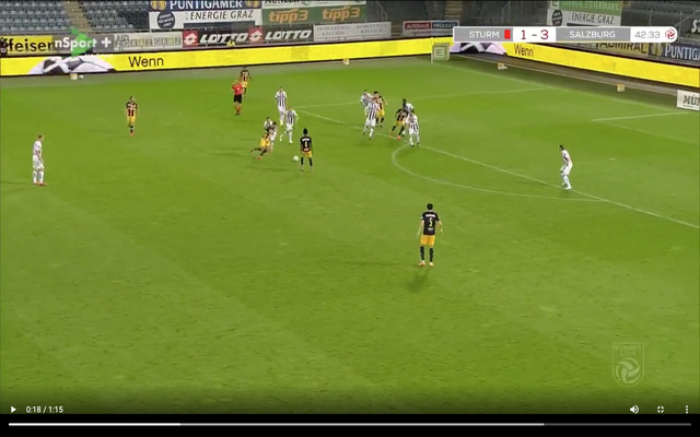Video - Szoboszlai seals hat-trick for Salzburg
