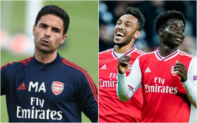 arteta aubameyang saka arsenal