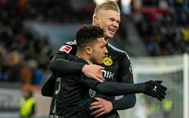bvb sancho haaland