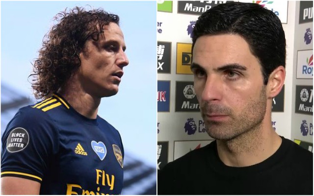 david luiz mikel arteta