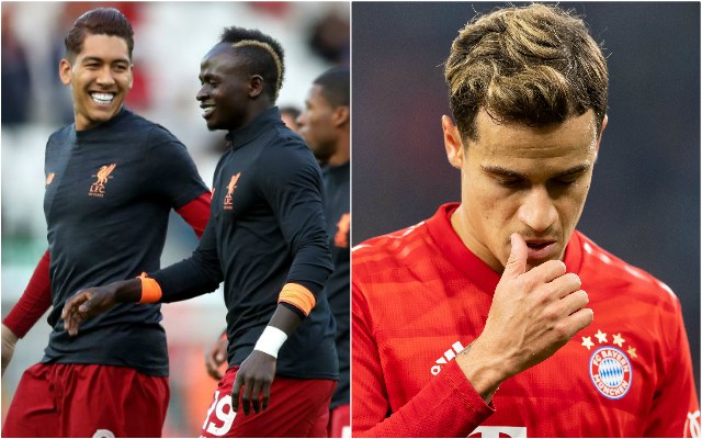 firmino mane coutinho liverpool