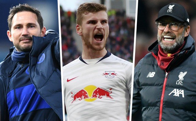 frank lampard timo werner jurgen klopp