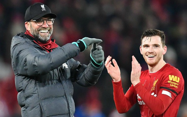 jurgen klopp andrew robertson