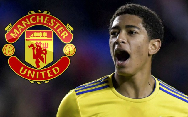 man utd logo jude bellingham