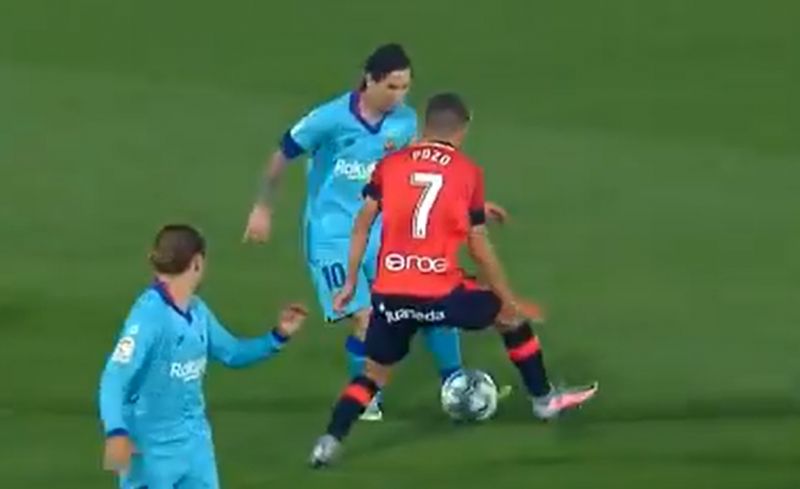 messi nutmeg mallorca