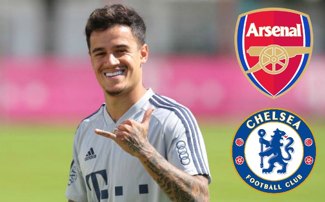 philippe coutinho arsenal chelsea