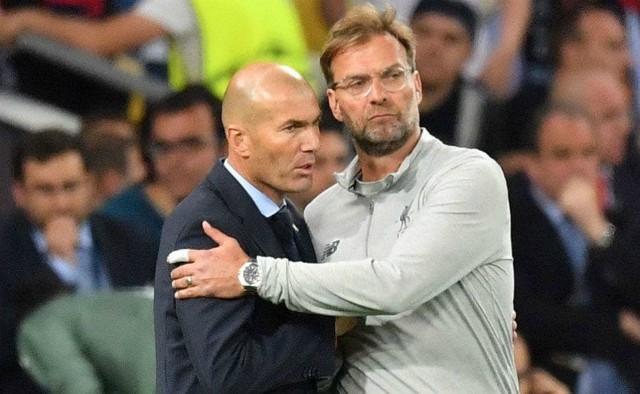 real madrid liverpool zidane klopp