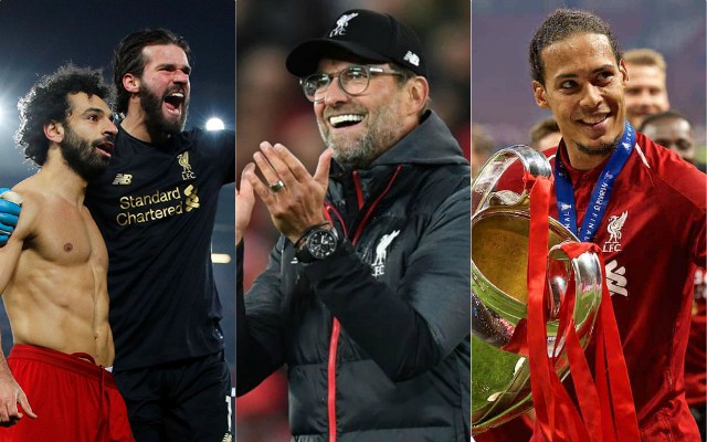 salah alisson klopp van dijk liverpool