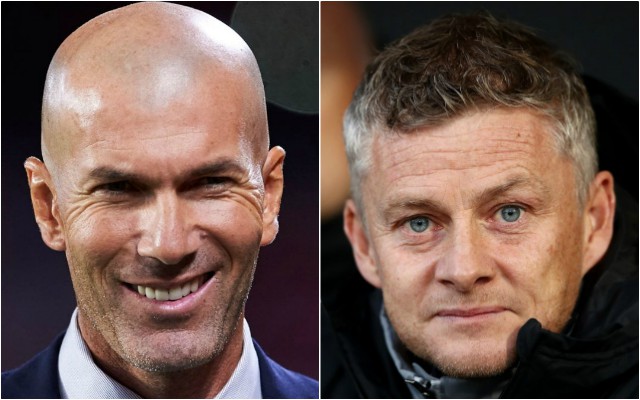 zinedine zidane ole gunnar solskjaer zinedine zidane ole gunnar solskjaer