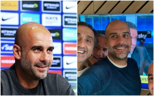 (Photo) - Guardiola reaction to Man City overturning UEFA ban