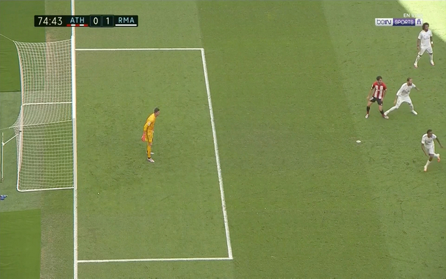 Ramos stamp incident vs Athletic Bilbao