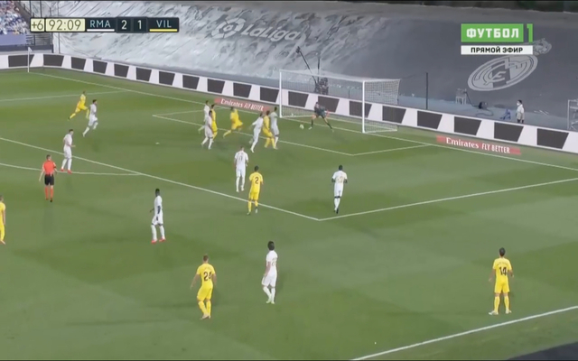 Video - Courtois double save for Real Madrid vs Villarreal