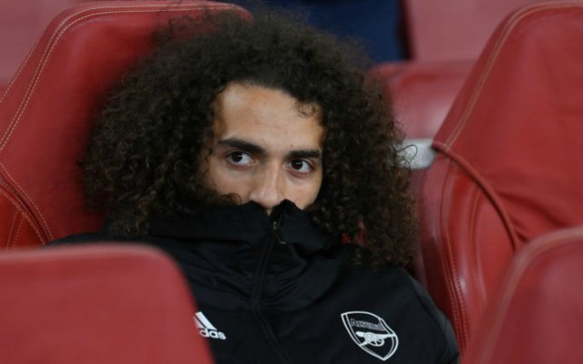 arsenal bench guendouzi