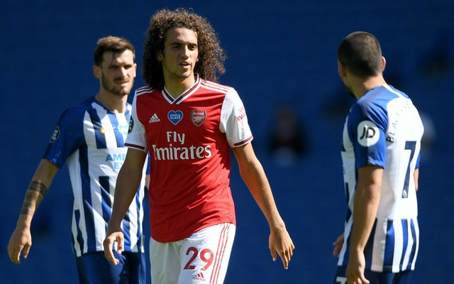 arsenal guendouzi brighton