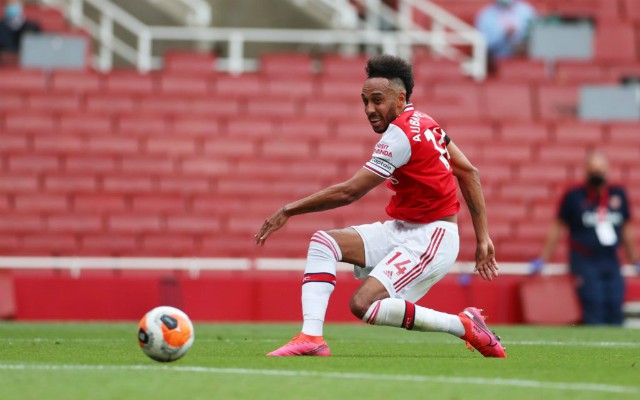 aubameyang vs norwich