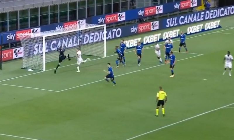 handanovic blunder belotti goal