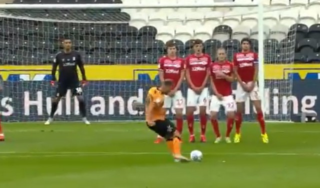 herbie kane free kick video