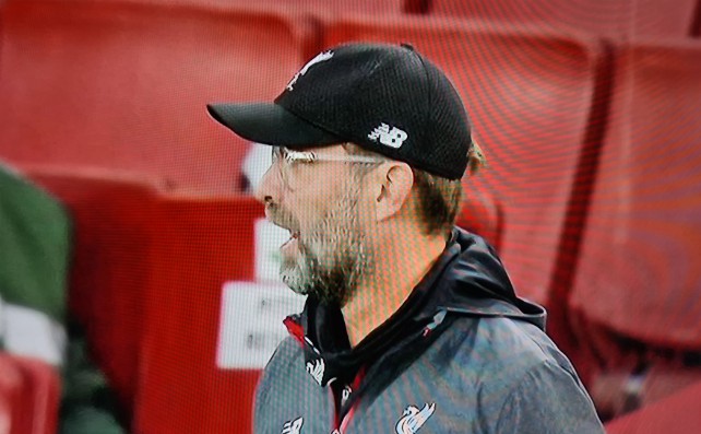jurgen klopp reaction to alisson