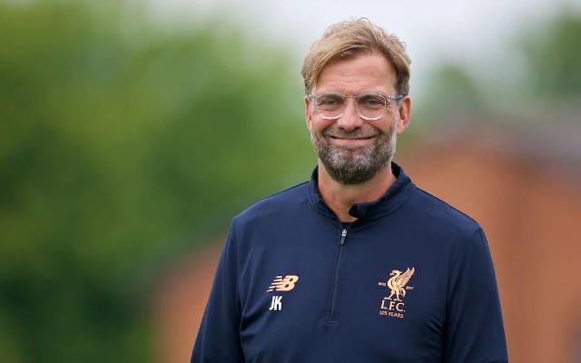klopp smiling training