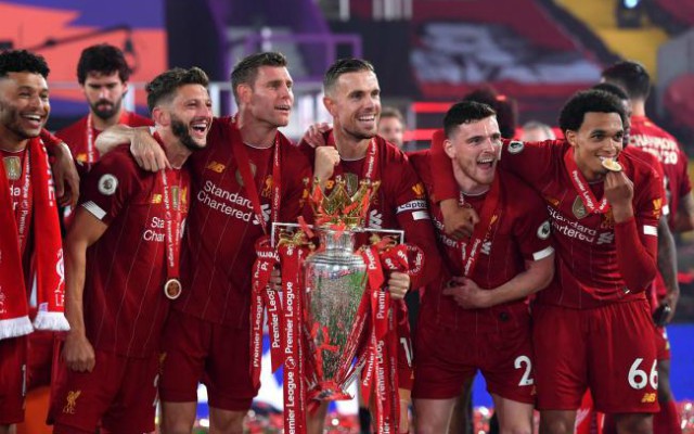 lallana henderson robertson alexander-arnold liverpool trophy